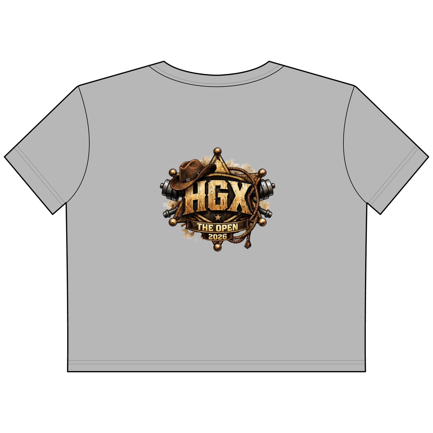 2026 Open Cropped Tee