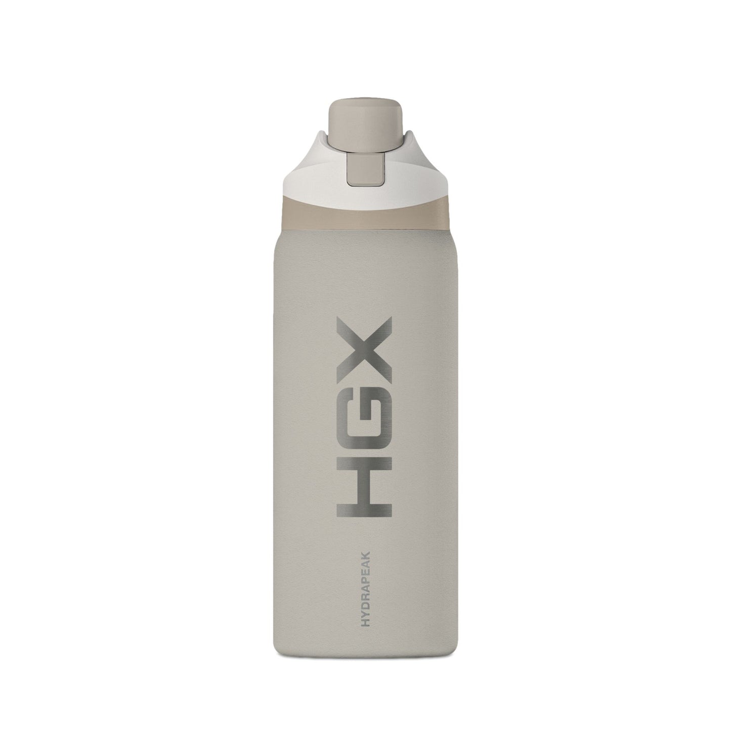 Insulated 32oz Oasis Water Bottle — Matte Black Travel Bottle with Flip Cap