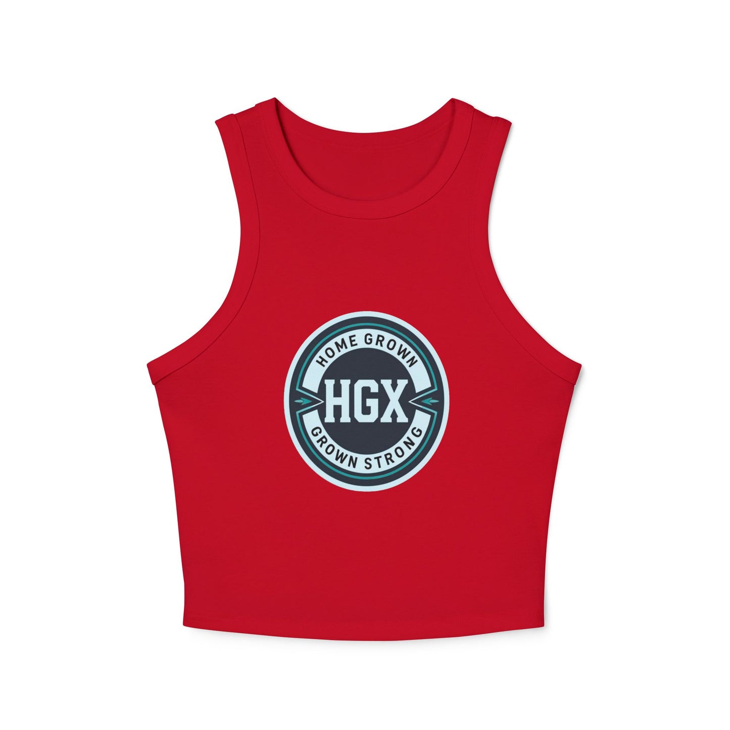 HomeGrown_Grown Strong Racerback Bella+Canvas Tank Top