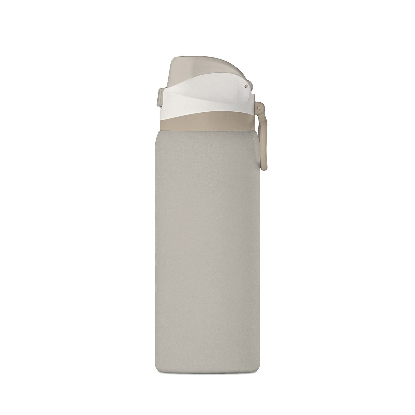Insulated 32oz Oasis Water Bottle — Matte Black Travel Bottle with Flip Cap