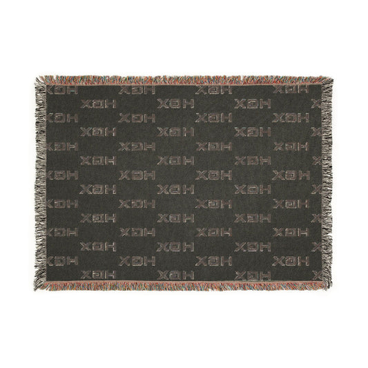 HGX Roman Games Woven Blanket – Spartan Helmet Throw