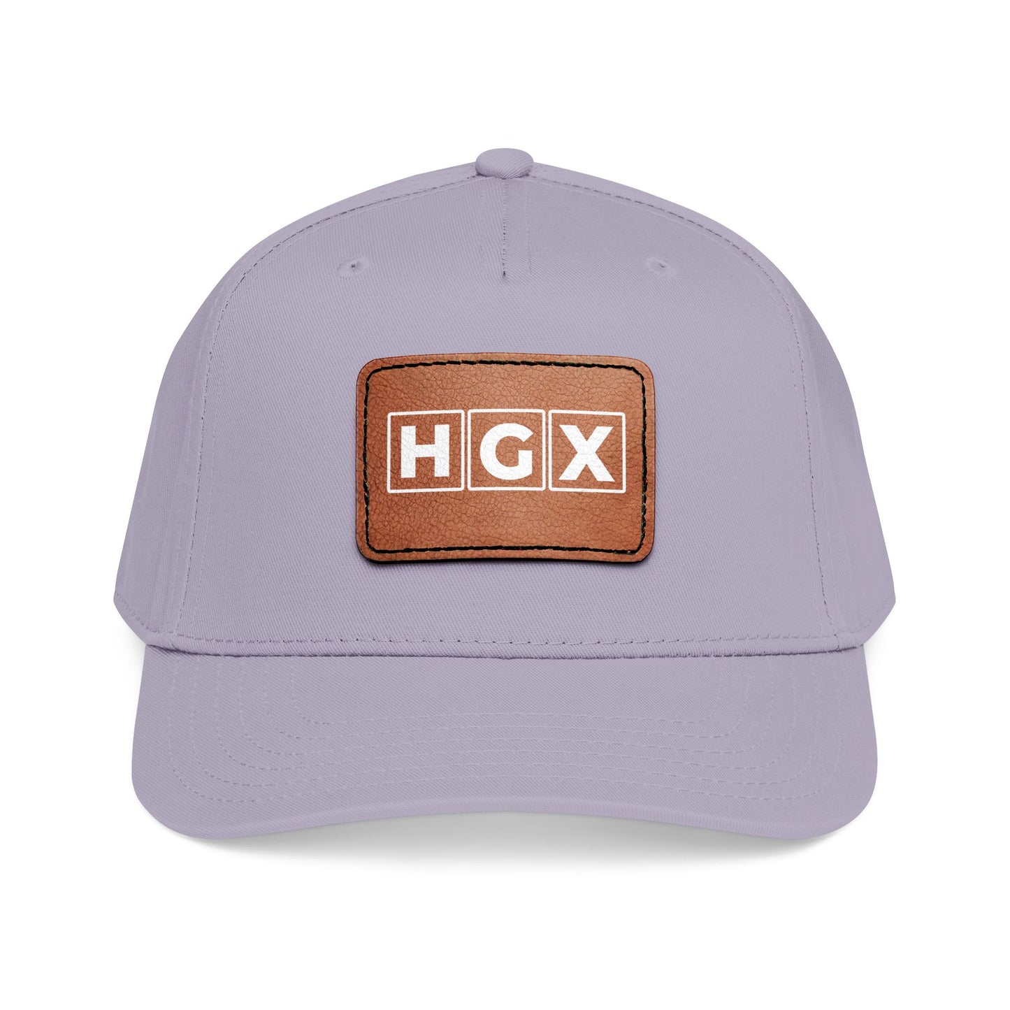 HGX Leather Patch Baseball Cap