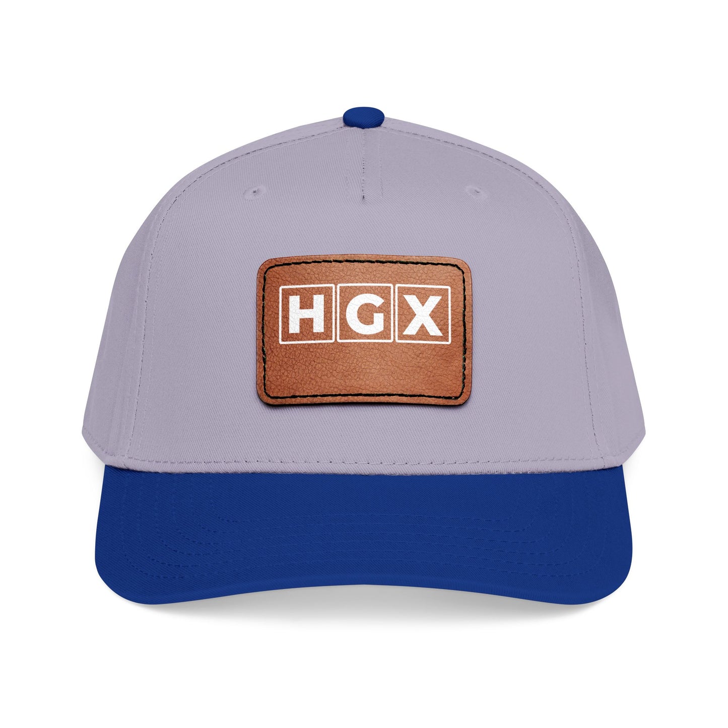 HGX Leather Patch Baseball Cap