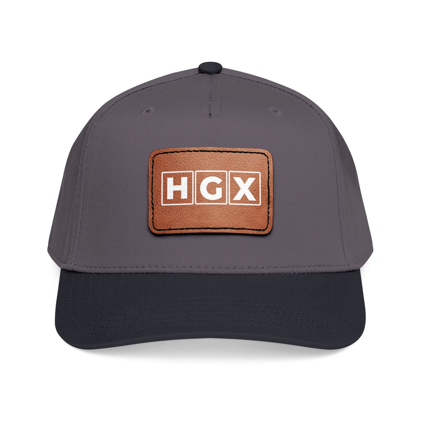 HGX Leather Patch Baseball Cap