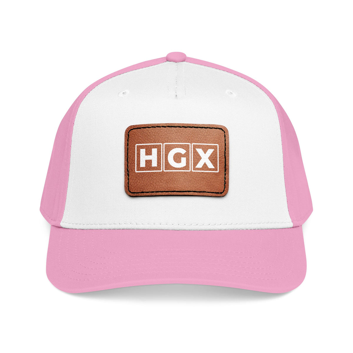 HGX Leather Patch Baseball Cap