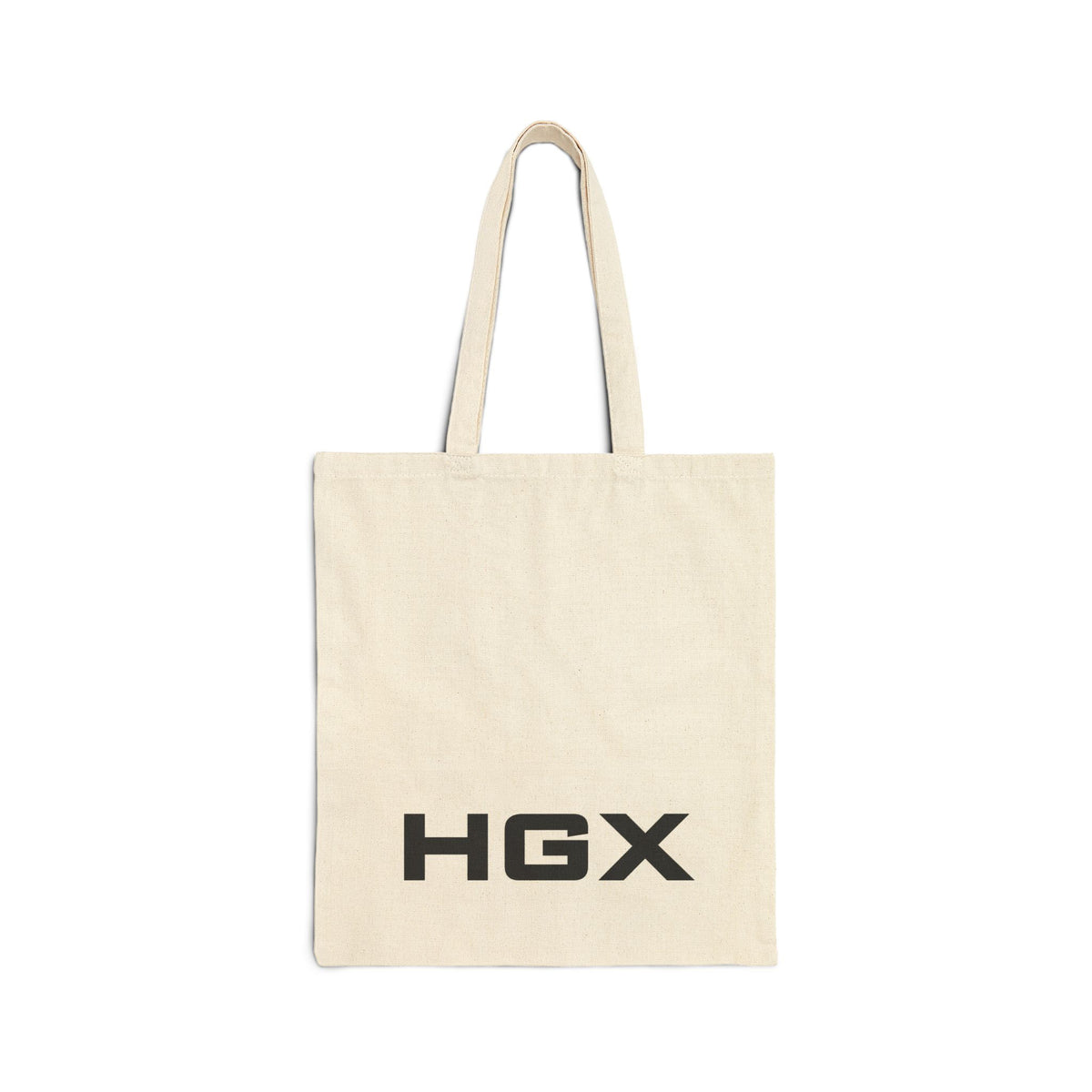 Roman Games HGX Logo Tote Bag — Personalized 'Edward Jones' Cotton Canvas Shopper