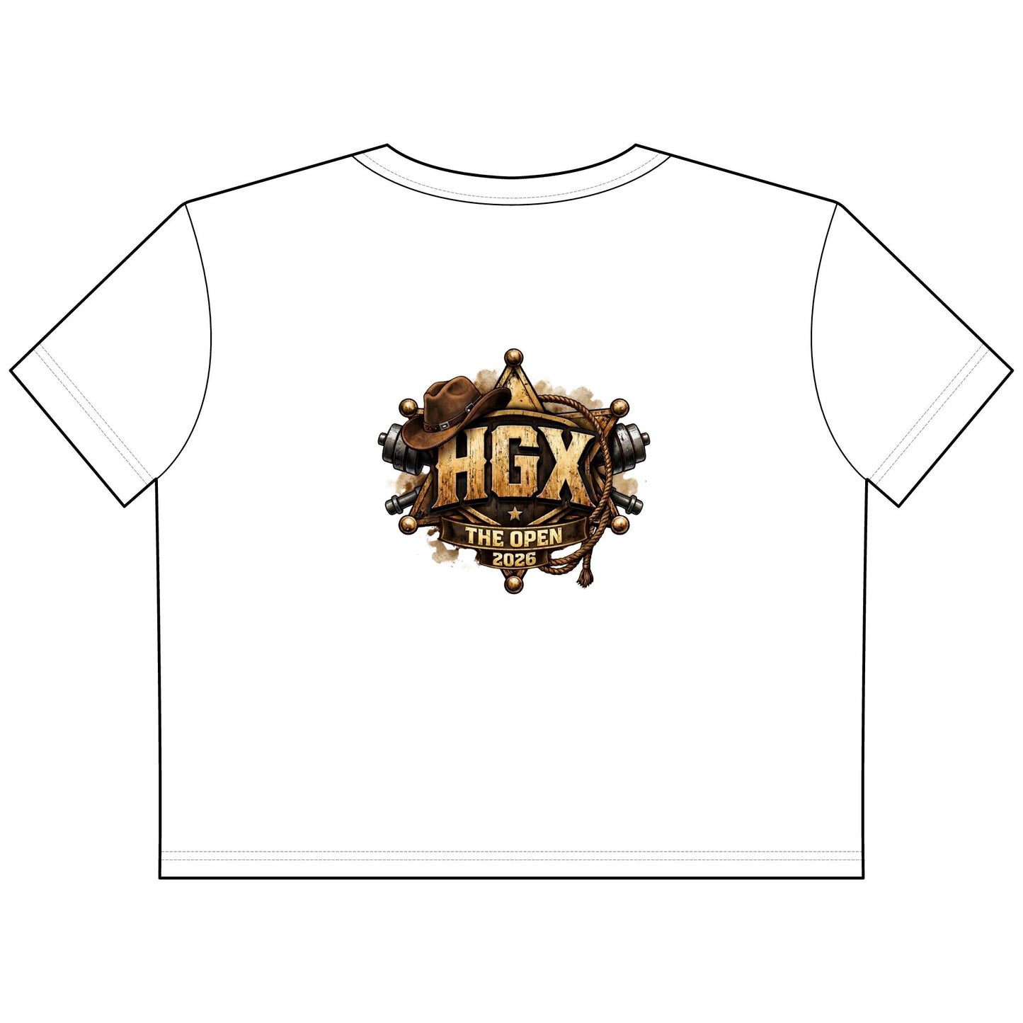 2026 Open Cropped Tee