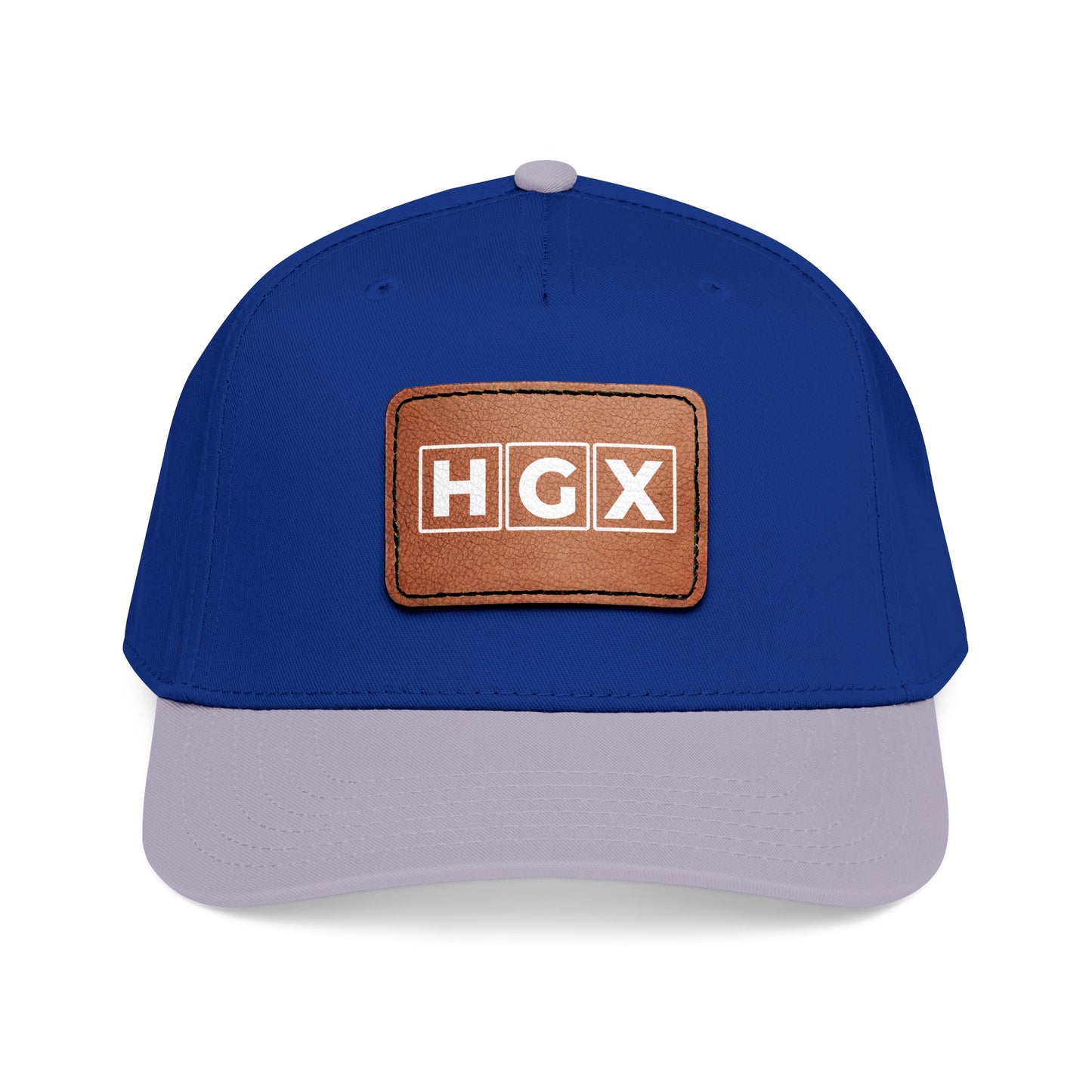 HGX Leather Patch Baseball Cap