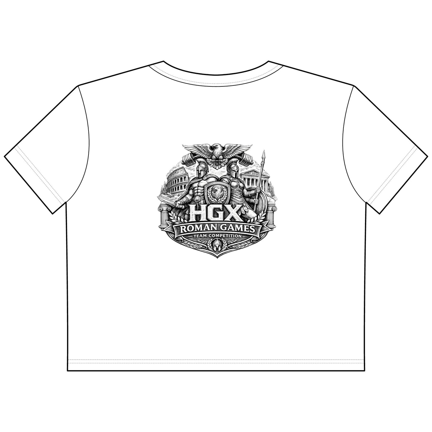 Womens Team Comp Cropped Tee
