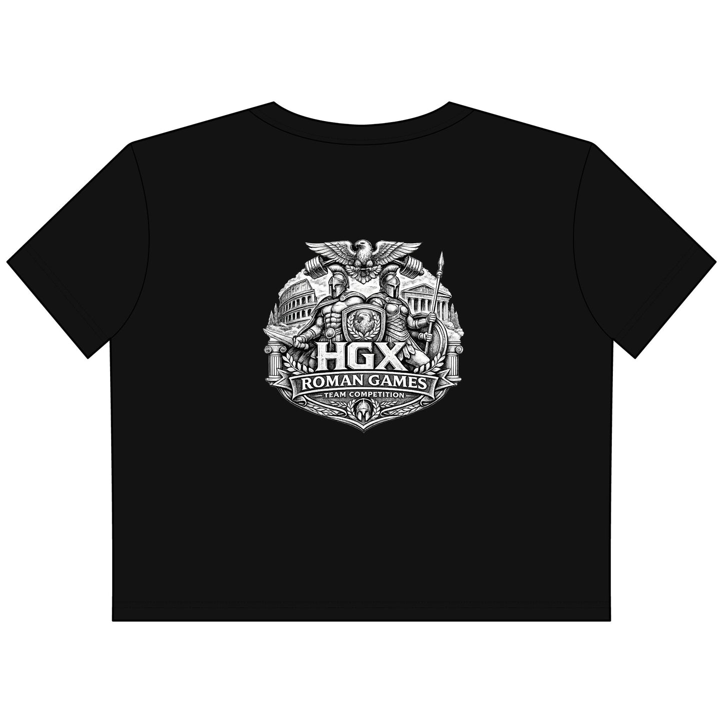 Womens Team Comp Cropped Tee