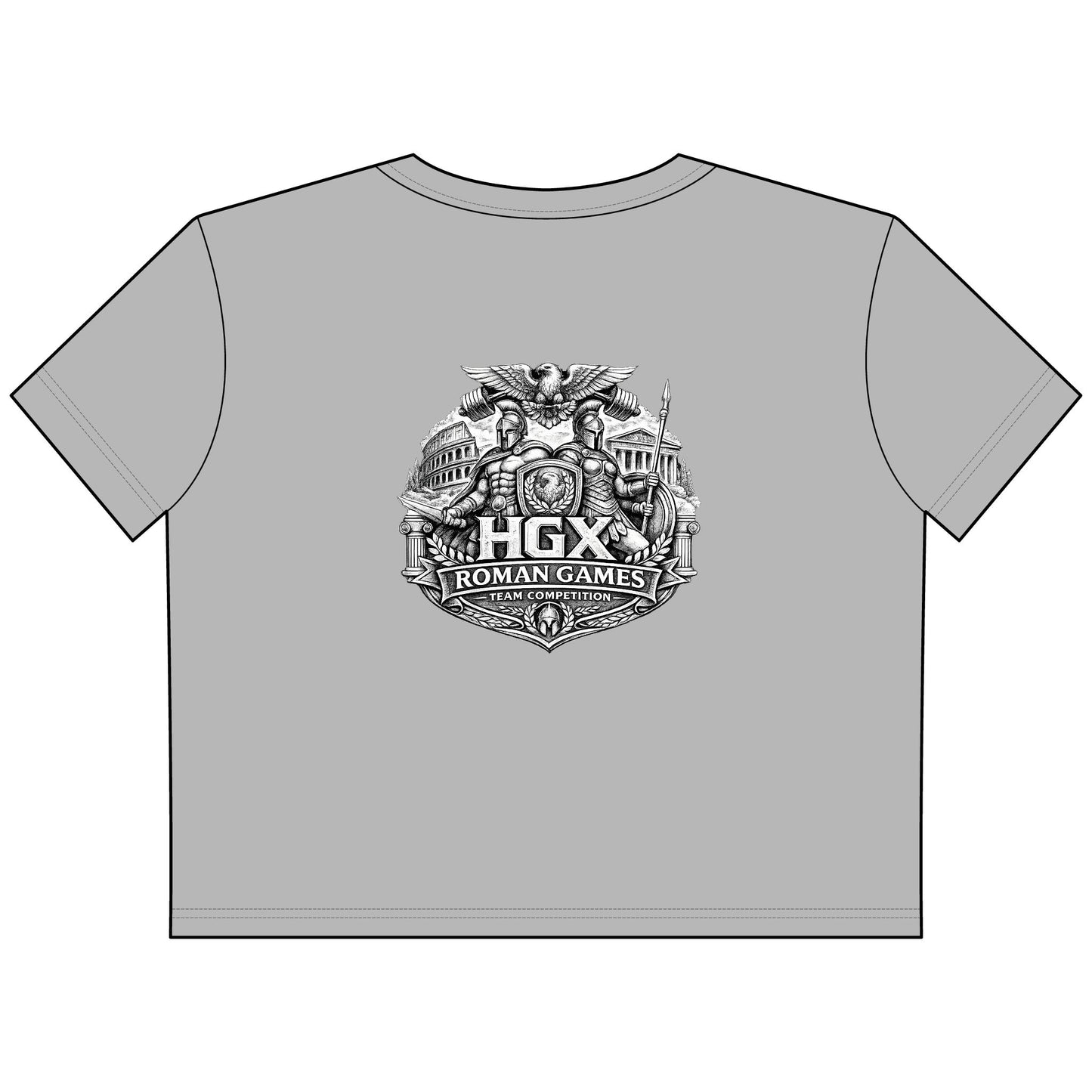 Womens Team Comp Cropped Tee