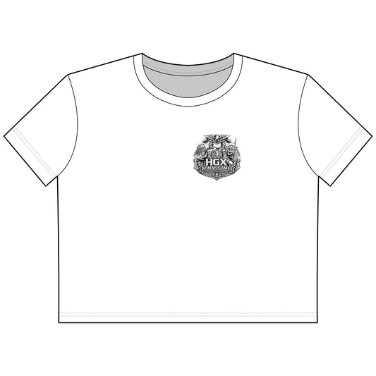 Womens Team Comp Cropped Tee