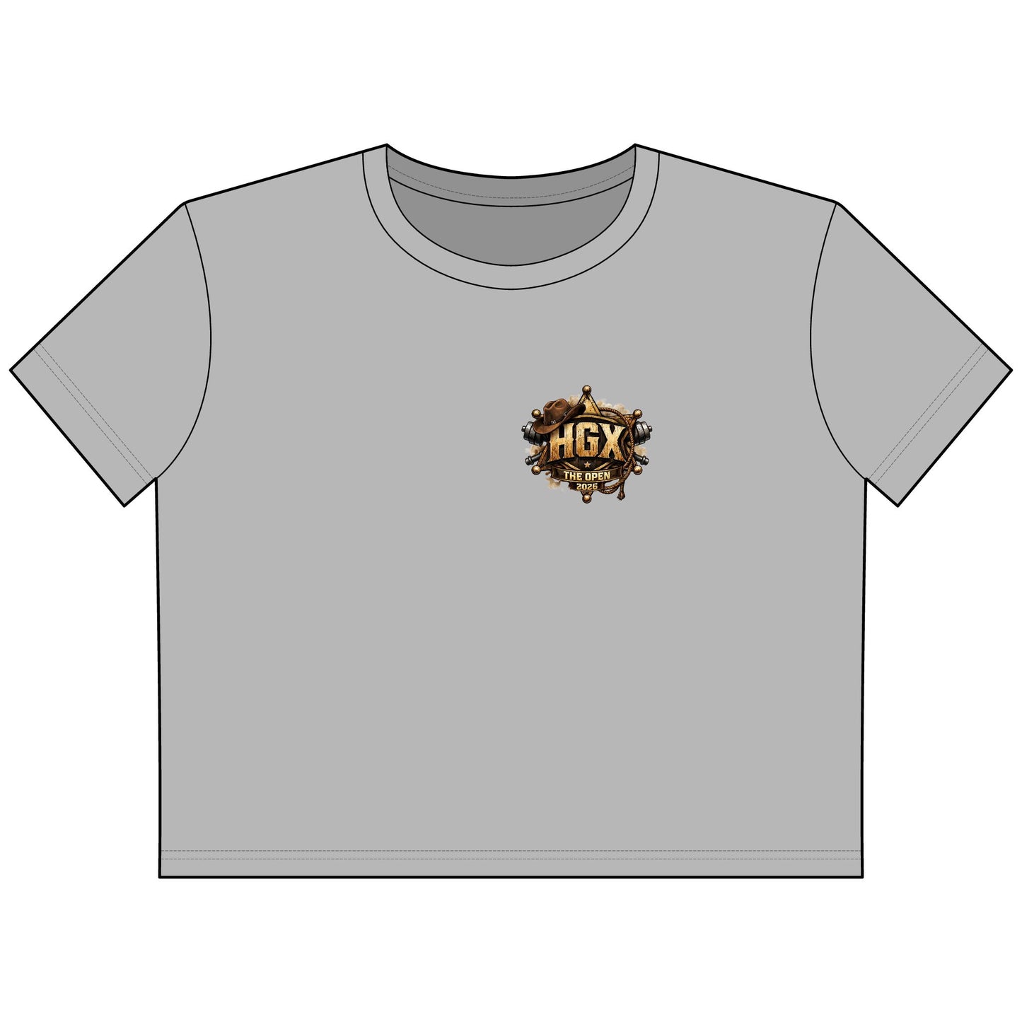 2026 Open Cropped Tee