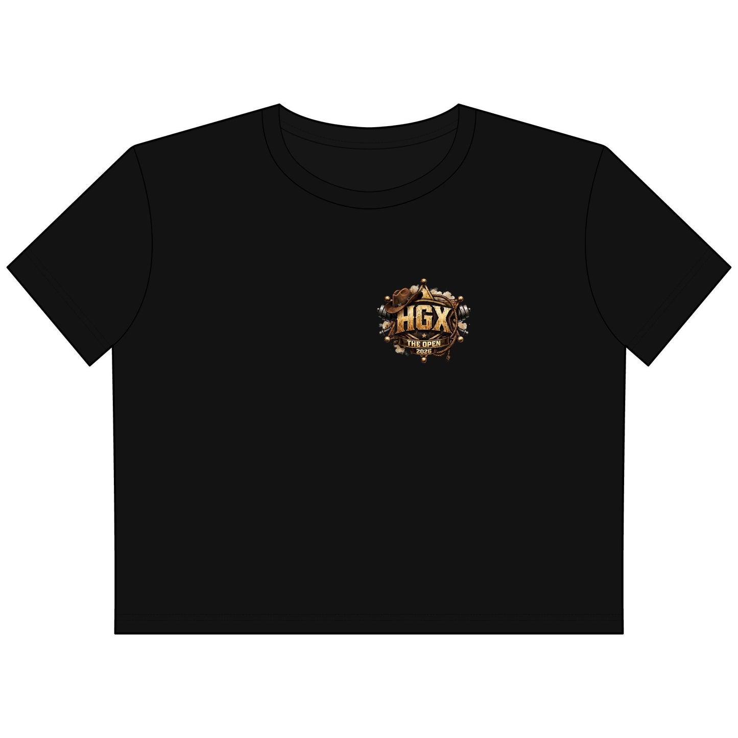 2026 Open Cropped Tee