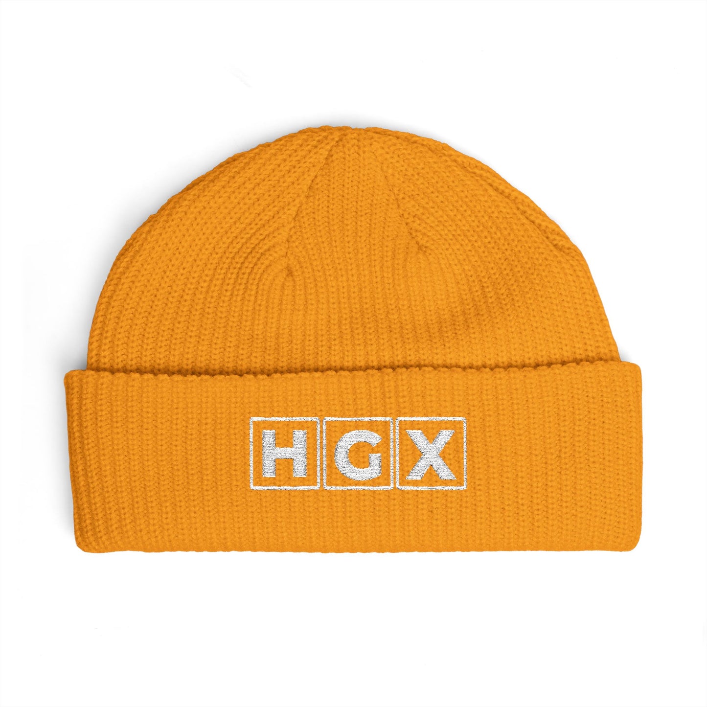 HGX Embroidered Cuff Beanie
