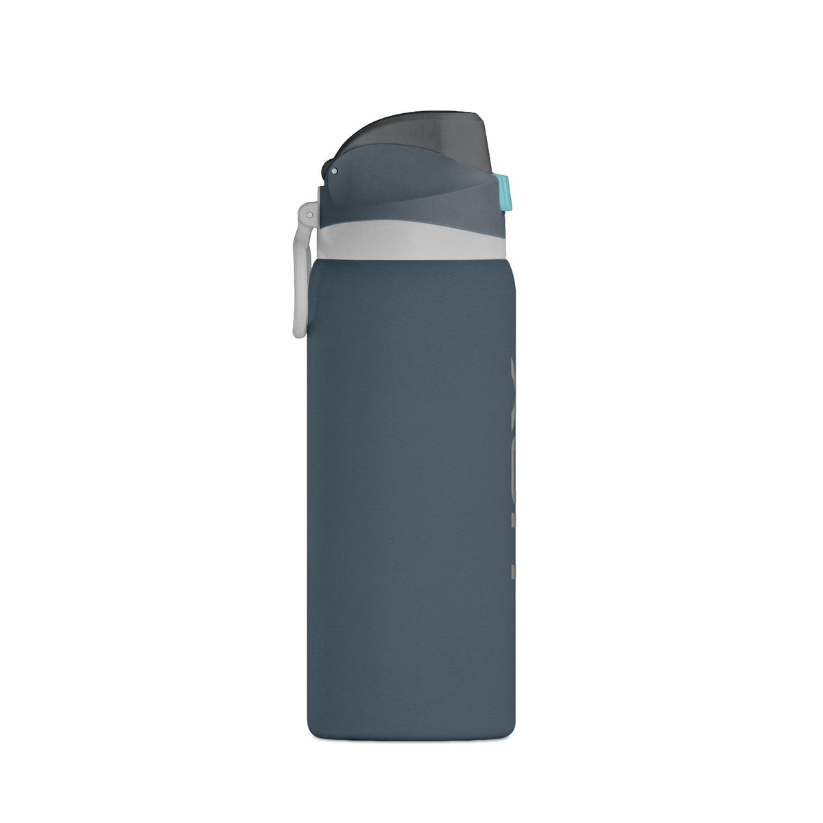 Insulated 32oz Oasis Water Bottle — Matte Black Travel Bottle with Flip Cap