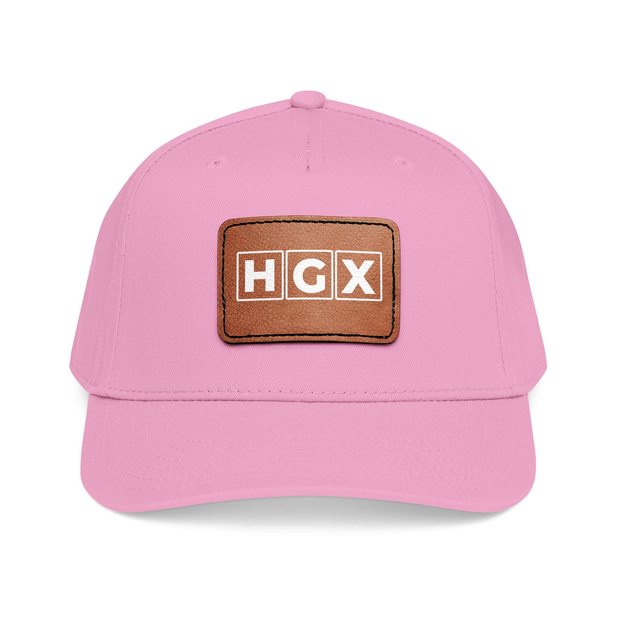 HGX Leather Patch Baseball Cap
