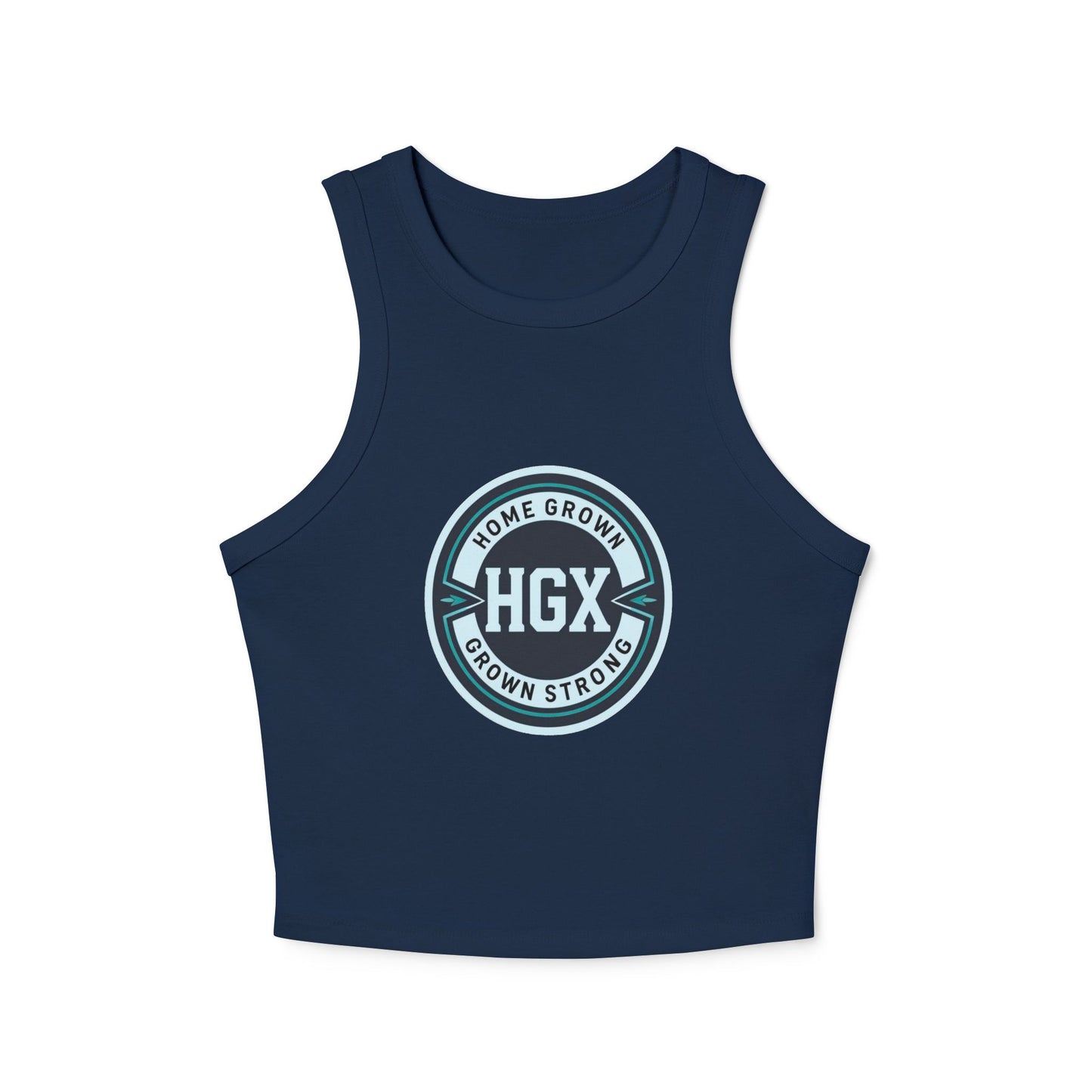 HomeGrown_Grown Strong Racerback Bella+Canvas Tank Top