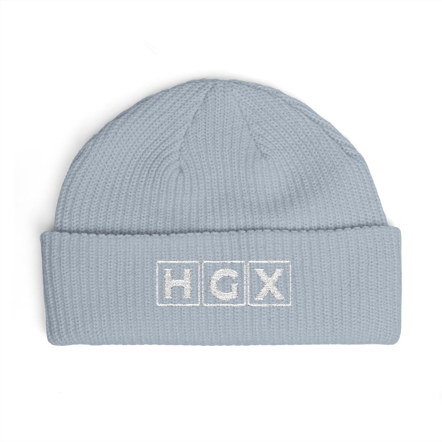 HGX Embroidered Cuff Beanie