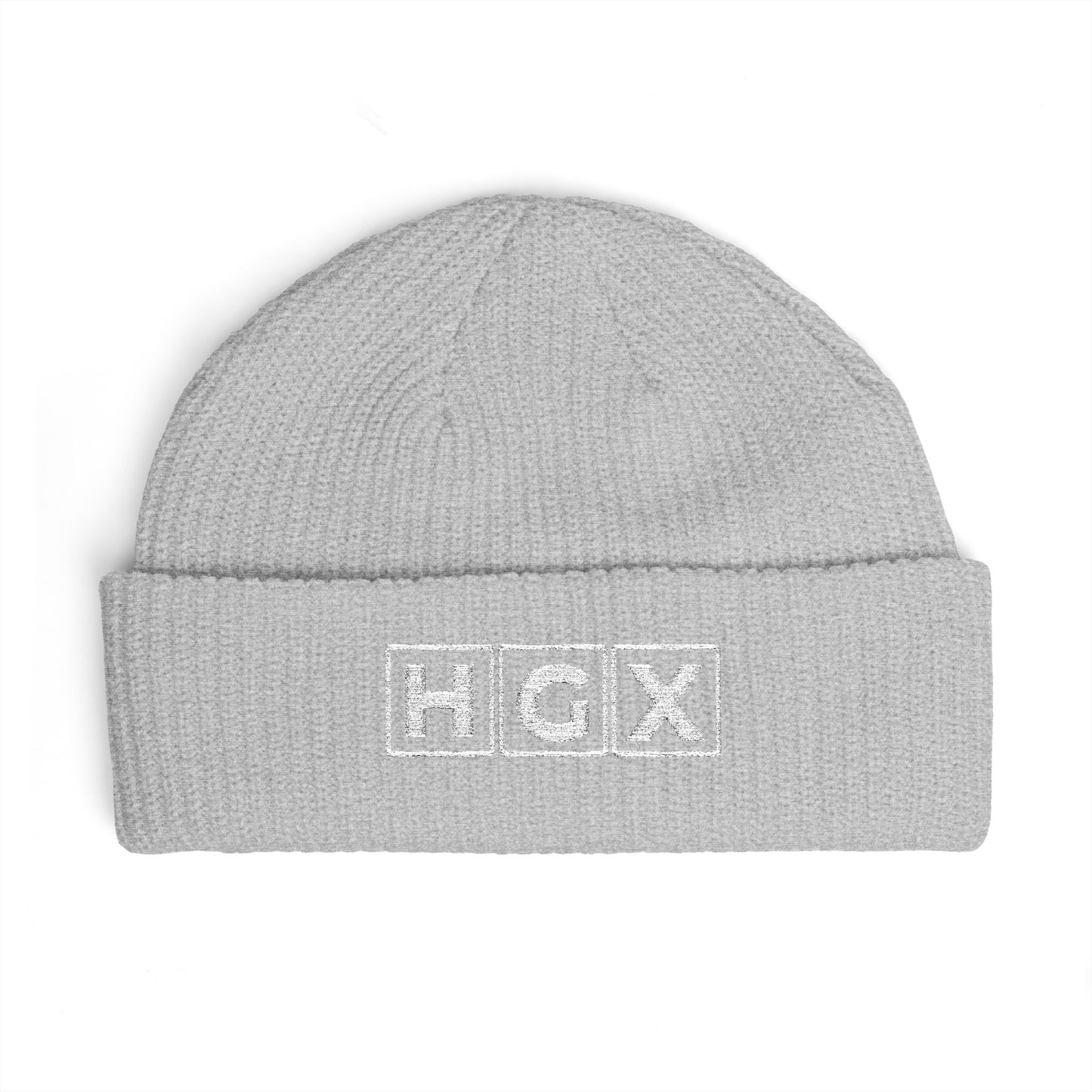 HGX Embroidered Cuff Beanie